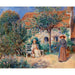 Reproduktion av målningen i Bretagne - Pierre-Auguste Renoir