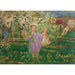 Reproduktion av målningen Barn i ett blommande fruktträdgård - Henri Lebasque