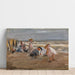 Reproduktion av målningen Barn som leker på stranden - Max Liebermann