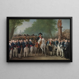 Napoleons intåg i Amsterdam - Mattheus Ignatius van Bree