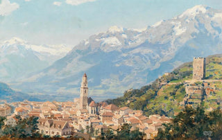 Erich Kips - South Tyrol View of Meran.webp