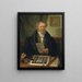 Pehr Axel Nyström 1793-1868 - Erik Wahlbergson — inramlat konstverk på väggen