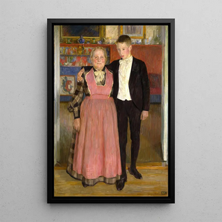 Erik Werenskiold - Old Nanny.webp