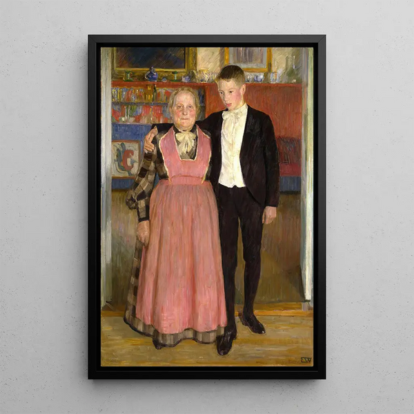 Erik Werenskiold - Old Nanny.webp