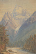 Mont Tutoko - Ernest Arthur Chapman — vy av konstverket