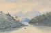 Sur le Bealey, Canterbury, NZ - Ernest Arthur Chapman — vy av konstverket