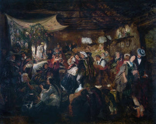 Ernest Charton - El velatorio del angelito costumbre popular chilena.webp