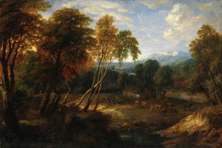 Ernest Daret - Paesaggio Con Figure E Armenti.webp