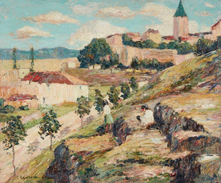 Ernest Lawson - A Bright Day Spain Segovia.webp