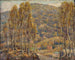 Hêtres - Ernest Lawson — vy av konstverket