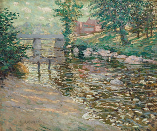 Ernest Lawson - The Bronx River.webp