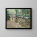 La rivière Bronx - Ernest Lawson — inramlat konstverk på väggen