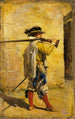 En väktare av tiden av Louis XIII - Ernest Meissonier — vy av konstverket