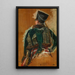 Cavalier - Ernest Meissonier — inramlat konstverk på väggen