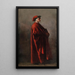 Dante - Ernest Meissonier — inramlat konstverk på väggen