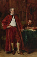 Diderot och hans skrivare - Ernest Meissonier — vy av konstverket