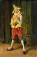 Polichinelle - Ernest Meissonier — vy av konstverket