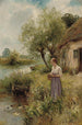 L'été - Ernest Walbourn — vy av konstverket