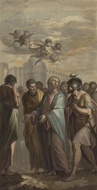 Ernest Zacharias Platner - Christ with Apostles and a Roman Soldier.webp