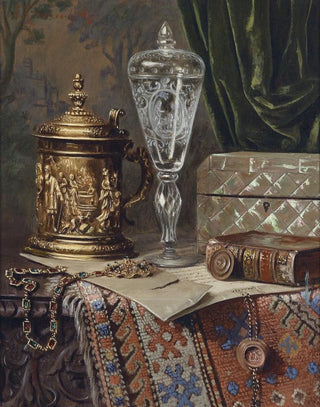 Ernst Czernotzky - Antiquittenstillleben.webp