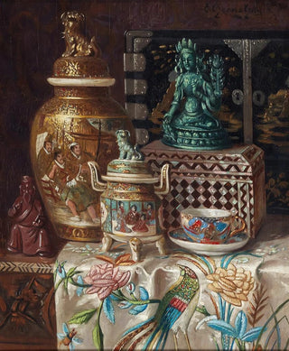 Ernst Czernotzky - Asiatisches Tischstillleben.webp