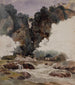 La grotte de Neptune près de Tivoli - Ernst Fries — vy av konstverket