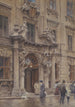 Le portail du Palais Kinsky - Ernst Graner — vy av konstverket