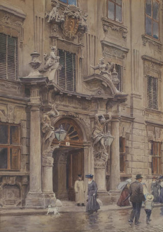 Ernst Graner - Das Portal Des Palais Kinsky.webp