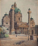 kyrkan Saint-Charles - Ernst Graner — vy av konstverket