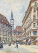 Stallburggasse - Ernst Graner — vy av konstverket