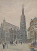 Katedralen Saint-Étienne - Ernst Graner — vy av konstverket