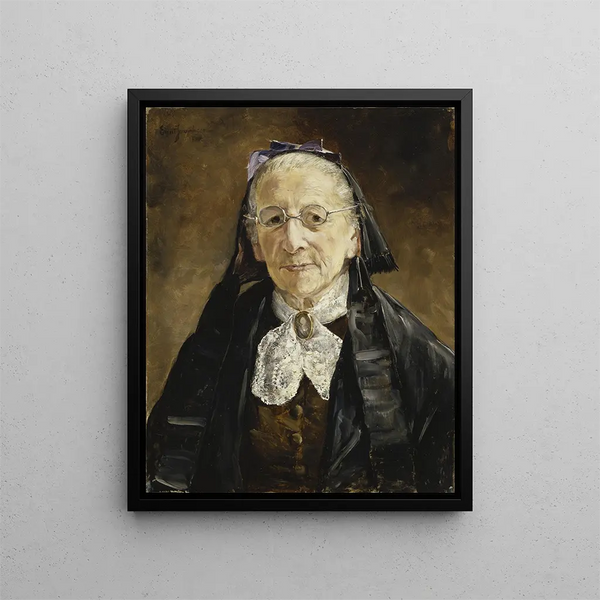 Mme Hanna Marcus - Ernst Josephson — inramlat konstverk på väggen