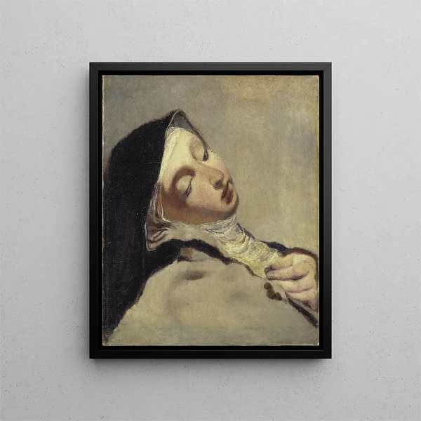 Sainte Thérèse en extase - Ernst Josephson — inramlat konstverk på väggen