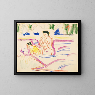 Ernst Ludwig Kirchner - Badende Frauen.webp