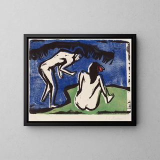 Ernst Ludwig Kirchner - Bathing Couple.webp