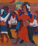 Danse paysanne - Ernst Ludwig Kirchner — vy av konstverket