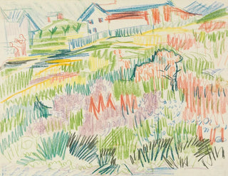 Ernst Ludwig Kirchner - Blumenwiese mit Husern.webp