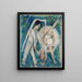 Par dansande - Ernst Ludwig Kirchner — inramlat konstverk på väggen