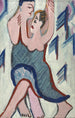 Par dansande i snön baksida - Ernst Ludwig Kirchner — vy av konstverket