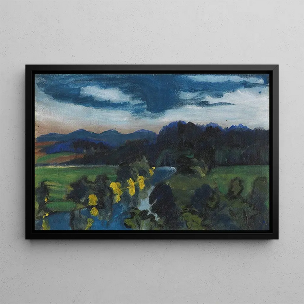 Ernst Ludwig Kirchner - Die Mulde bei Lichtenwalde.webp