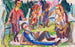 Familj på prärien - Ernst Ludwig Kirchner — vy av konstverket