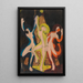Danse des couleurs Farbstock II - Ernst Ludwig Kirchner — inramlat konstverk på väggen