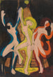 Danse des couleurs Farbstock II - Ernst Ludwig Kirchner — vy av konstverket
