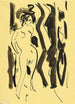 Nu feminin - Ernst Ludwig Kirchner — vy av konstverket