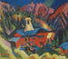 Maison sur la crête - Ernst Ludwig Kirchner — vy av konstverket