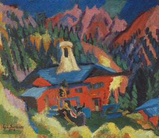 Ernst Ludwig Kirchner - Haus auf der Staffel.webp