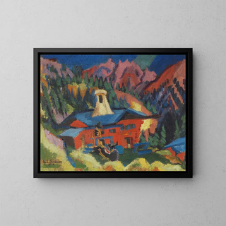 Ernst Ludwig Kirchner - Haus auf der Staffel.webp
