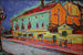 Hus i Dresden - Ernst Ludwig Kirchner — vy av konstverket