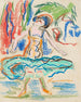 Dansare av cabaret - Ernst Ludwig Kirchner — vy av konstverket