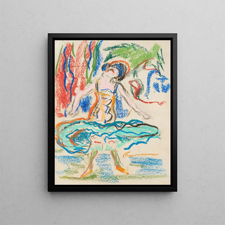 Ernst Ludwig Kirchner - KabarettTnzerin.webp